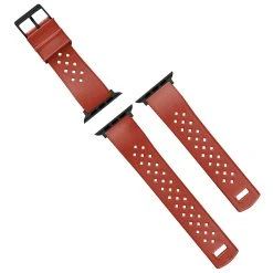 Barton Watch Bands Apple Watch | Tropical-Style 2.0 | Crimson Red 16 Barton Watch Bands Apple Watch | Tropical-Style 2.0 | Crimson Red -Barton Watch Bands Shop APPLE TROP CRIMSON BLK DT3 TOP 3