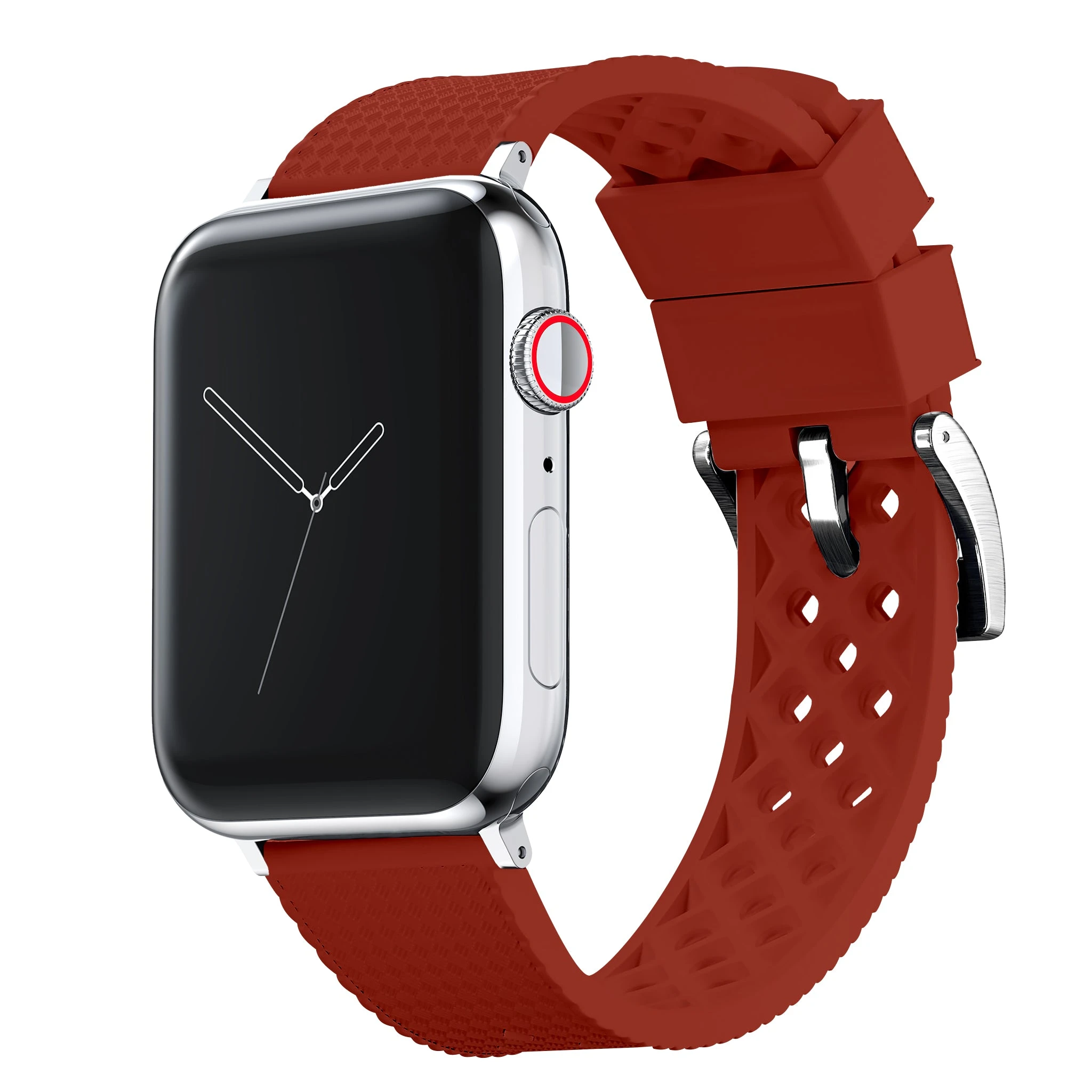 Barton Watch Bands Apple Watch | Tropical-Style 2.0 | Crimson Red 3 Barton Watch Bands Apple Watch | Tropical-Style 2.0 | Crimson Red