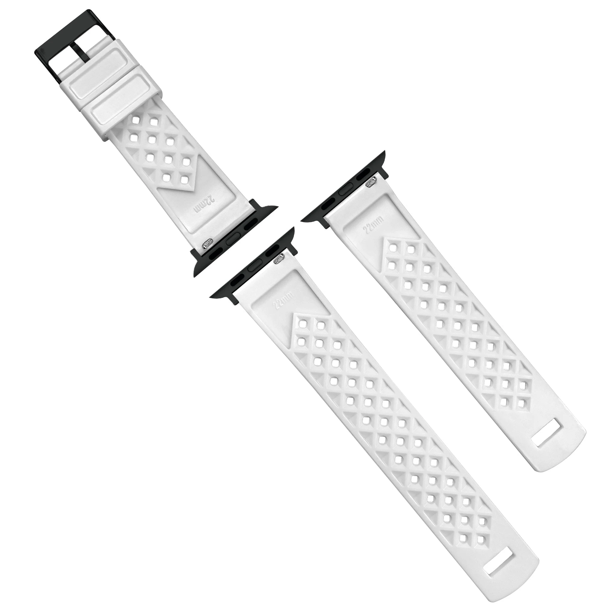 Barton Watch Bands Apple Watch | Tropical-Style 2.0 | White 10 Barton Watch Bands Apple Watch | Tropical-Style 2.0 | White - Image 8