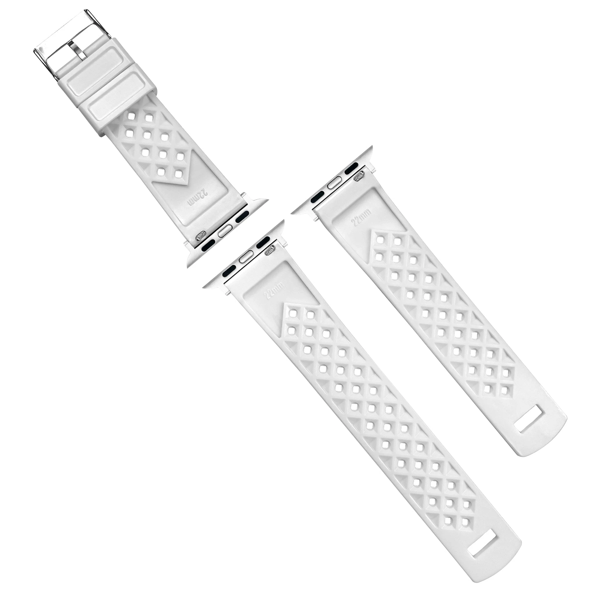 Barton Watch Bands Apple Watch | Tropical-Style 2.0 | White 12 Barton Watch Bands Apple Watch | Tropical-Style 2.0 | White - Image 10