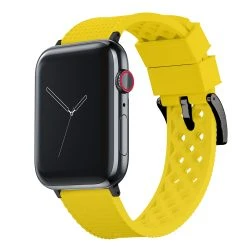Barton Watch Bands Apple Watch | Tropical-Style 2.0 | Yellow 13 Barton Watch Bands Apple Watch | Tropical-Style 2.0 | Yellow -Barton Watch Bands Shop APPLE TROP YELLOW BLK DT1 4
