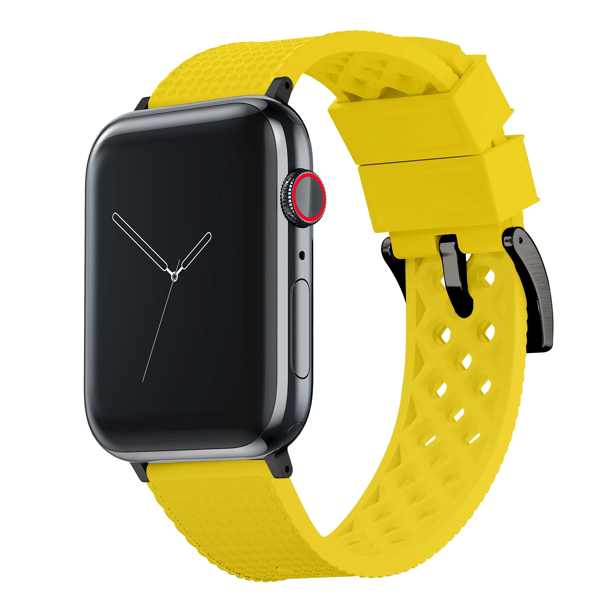 Barton Watch Bands Apple Watch | Tropical-Style 2.0 | Yellow 6 Barton Watch Bands Apple Watch | Tropical-Style 2.0 | Yellow - Image 4