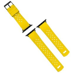 Barton Watch Bands Apple Watch | Tropical-Style 2.0 | Yellow 15 Barton Watch Bands Apple Watch | Tropical-Style 2.0 | Yellow -Barton Watch Bands Shop APPLE TROP YELLOW BLK DT3 TOP 8