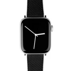 Barton Watch Bands Apple Watch | Black Cordura Fabric And White Silicone Hybrid 13 Barton Watch Bands Apple Watch | Black Cordura Fabric And White Silicone Hybrid -Barton Watch Bands Shop AppleCloseWhite