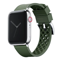 Barton Watch Bands Apple Watch | Tropical-Style 2.0 | Army Green