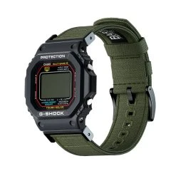 Barton Watch Bands Army Green | Crafted Canvas | G-SHOCK