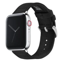Barton Watch Bands Apple Watch | Black Canvas