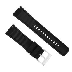 Barton Watch Bands Samsung Galaxy Watch5 | Cordura Fabric & Silicone Hybrid | Black -Barton Watch Bands Shop BlackCorduraHybridBackview SS 41a877ab 8cf5 4b0e a785 ddf95ca03b2f