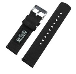 Barton Watch Bands Samsung Galaxy Watch3 | Black Canvas -Barton Watch Bands Shop Black 4f7ae535 35fe 457d 815d 277c0998579c
