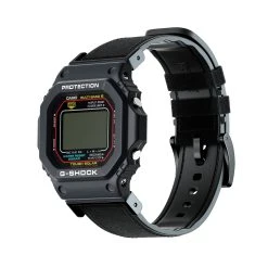 Barton Watch Bands Black Cordura® Fabric And Silicone Hybrid | G-SHOCK