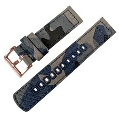 Barton Watch Bands Samsung Galaxy Watch | Navy Camouflage Canvas -Barton Watch Bands Shop CANQR CAMONVY ROSE DT3 4 cd22092a ecd8 47f4 8868 97609df1b128