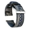 Barton Watch Bands Navy Camouflage | Crafted Canvas -Barton Watch Bands Shop CANQR CAMONVY SS DT1 5