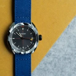 Barton Watch Bands Royal Blue | Crafted Canvas -Barton Watch Bands Shop CANQR ROYBLU SS