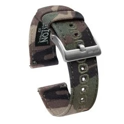 Barton Watch Bands Samsung Galaxy Watch Active 2 | Camouflage Canvas