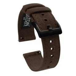 Barton Watch Bands Chocolate Brown | Crafted Canvas -Barton Watch Bands Shop Chocolate Brown 234d5f61 376f 4a94 8540 2d33fff955a6