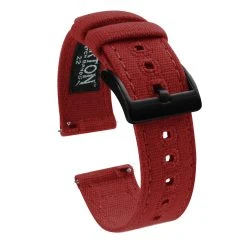 Barton Watch Bands Timex Weekender & Expedition Watches | Crimson Red Canvas -Barton Watch Bands Shop CrimsonRed 2179c676 9635 4ac2 9e80 219d61d310a1