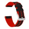 Barton Watch Bands Black Cordura Fabric And Crimson Red Silicone Hybrid 1 Barton Watch Bands Black Cordura Fabric And Crimson Red Silicone Hybrid -Barton Watch Bands Shop DT1RedSS