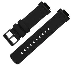 Barton Watch Bands Black | Crafted Canvas | G-SHOCK -Barton Watch Bands Shop G ShockBlackCanvasTopView BlackBuckle