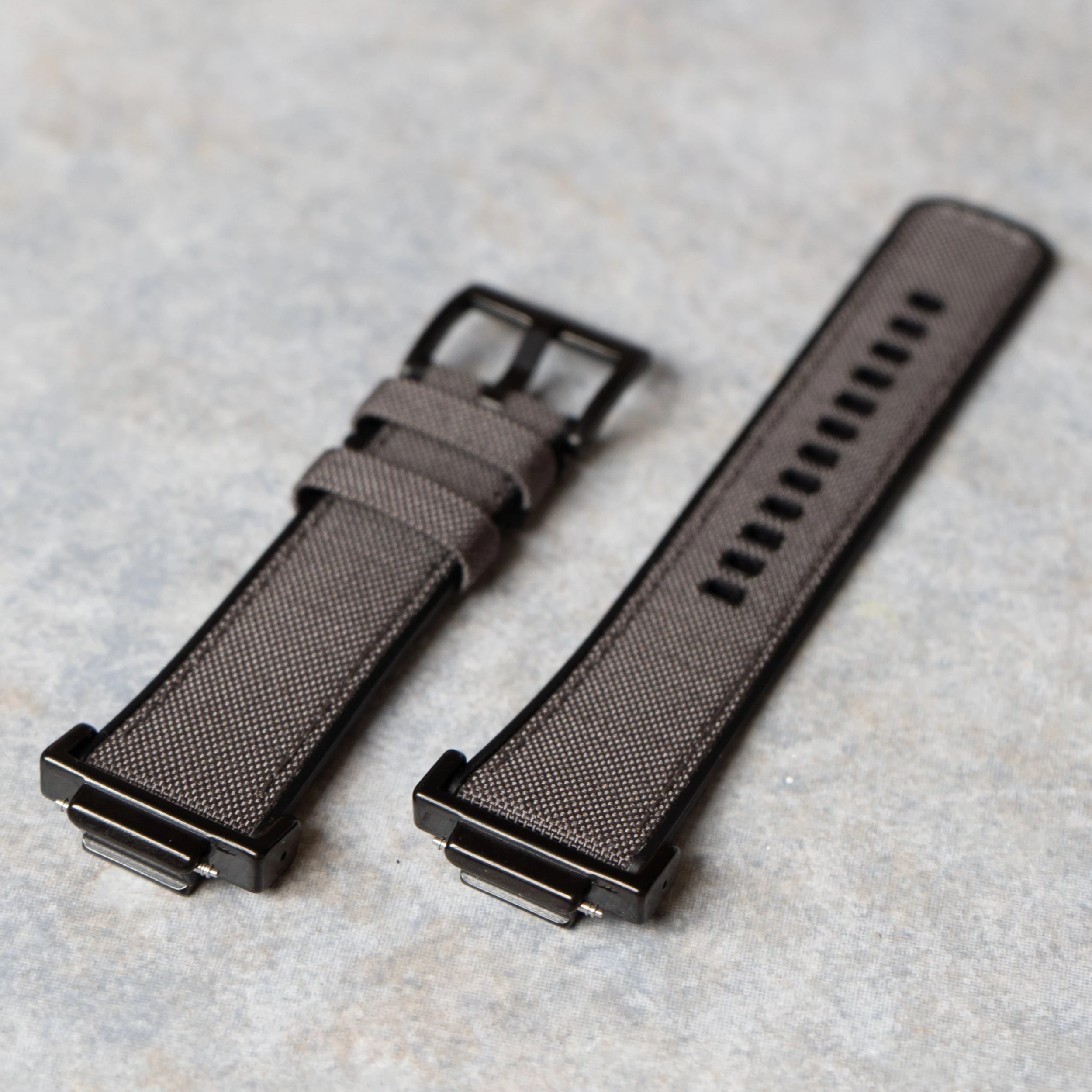 Barton Watch Bands Army Green Cordura® Fabric And Silicone Hybrid | G-SHOCK 8 Barton Watch Bands Army Green Cordura® Fabric And Silicone Hybrid | G-SHOCK - Image 6