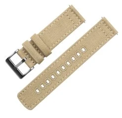 Barton Watch Bands Samsung Galaxy Watch5 | Khaki Canvas -Barton Watch Bands Shop KhakiTopViewv2 ss 65931fdf b2e9 4edc 9744 fe3a675284d1