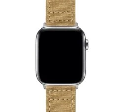 Barton Watch Bands Apple Watch | Khaki Canvas -Barton Watch Bands Shop Khaki Canvas Apple Watch 5