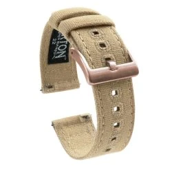 Barton Watch Bands Samsung Galaxy Watch5 | Khaki Canvas -Barton Watch Bands Shop Khakiv2 RoseGold c7de7b8b 1890 4486 868a b0569ad2ed59