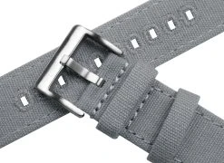 Barton Watch Bands Mobvoi TicWatch | Cool Grey Canvas -Barton Watch Bands Shop LightGreyCloseUp 26d6cd57 1aef 4bdc a3a6 cb2e983b5eae