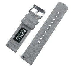 Barton Watch Bands Gear S3 Classic & Frontier | Cool Grey Canvas 11 Barton Watch Bands Gear S3 Classic & Frontier | Cool Grey Canvas -Barton Watch Bands Shop LightGrey Backside e0c6d1f1 0eb8 4964 a0d1 d92bf98ab0d8