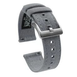 Barton Watch Bands Huwawei Watch | Cool Grey Canvas