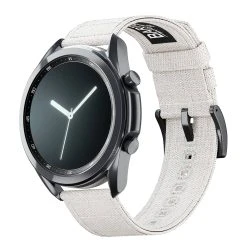 Barton Watch Bands Samsung Galaxy Watch3 | Linen White Canvas