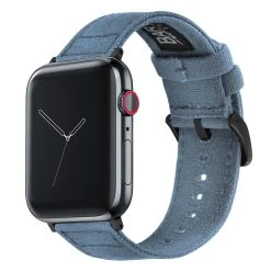 Barton Watch Bands Apple Watch | Nantucket Blue Canvas 13 Barton Watch Bands Apple Watch | Nantucket Blue Canvas -Barton Watch Bands Shop NantucketBlueCanvas BlackHardware