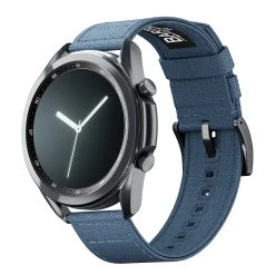 Barton Watch Bands Samsung Galaxy Watch3 | Nantucket Blue Canvas