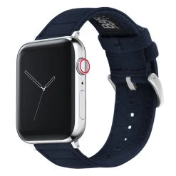 Barton Watch Bands Apple Watch | Navy Blue Canvas