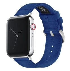 Barton Watch Bands Apple Watch | Royal Blue Canvas