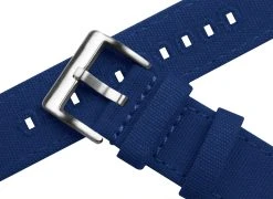 Barton Watch Bands Samsung Galaxy Watch Active | Royal Blue Canvas -Barton Watch Bands Shop RoyalBlueCloseUp 7af04798 08cf 43b5 b93b 7862456fcdab