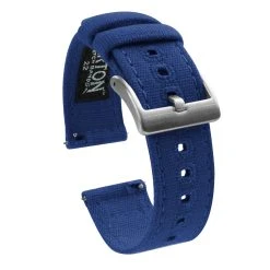 Barton Watch Bands Zenwatch & Zenwatch 2 | Royal Blue Canvas