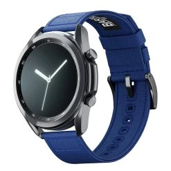 Barton Watch Bands Samsung Galaxy Watch3 | Royal Blue Canvas