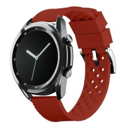 Barton Watch Bands Samsung Galaxy Watch3 | Tropical-Style 2.0 | Crimson Red