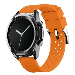 Barton Watch Bands Samsung Galaxy Watch Active 2 | Tropical-Style 2.0 | Orange -Barton Watch Bands Shop SAM TROP ORANGE BLK DT1 2