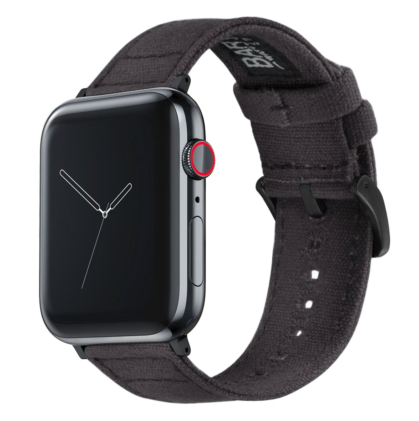 Barton Watch Bands Apple Watch | Smoke Grey Canvas 6 Barton Watch Bands Apple Watch | Smoke Grey Canvas - Image 4