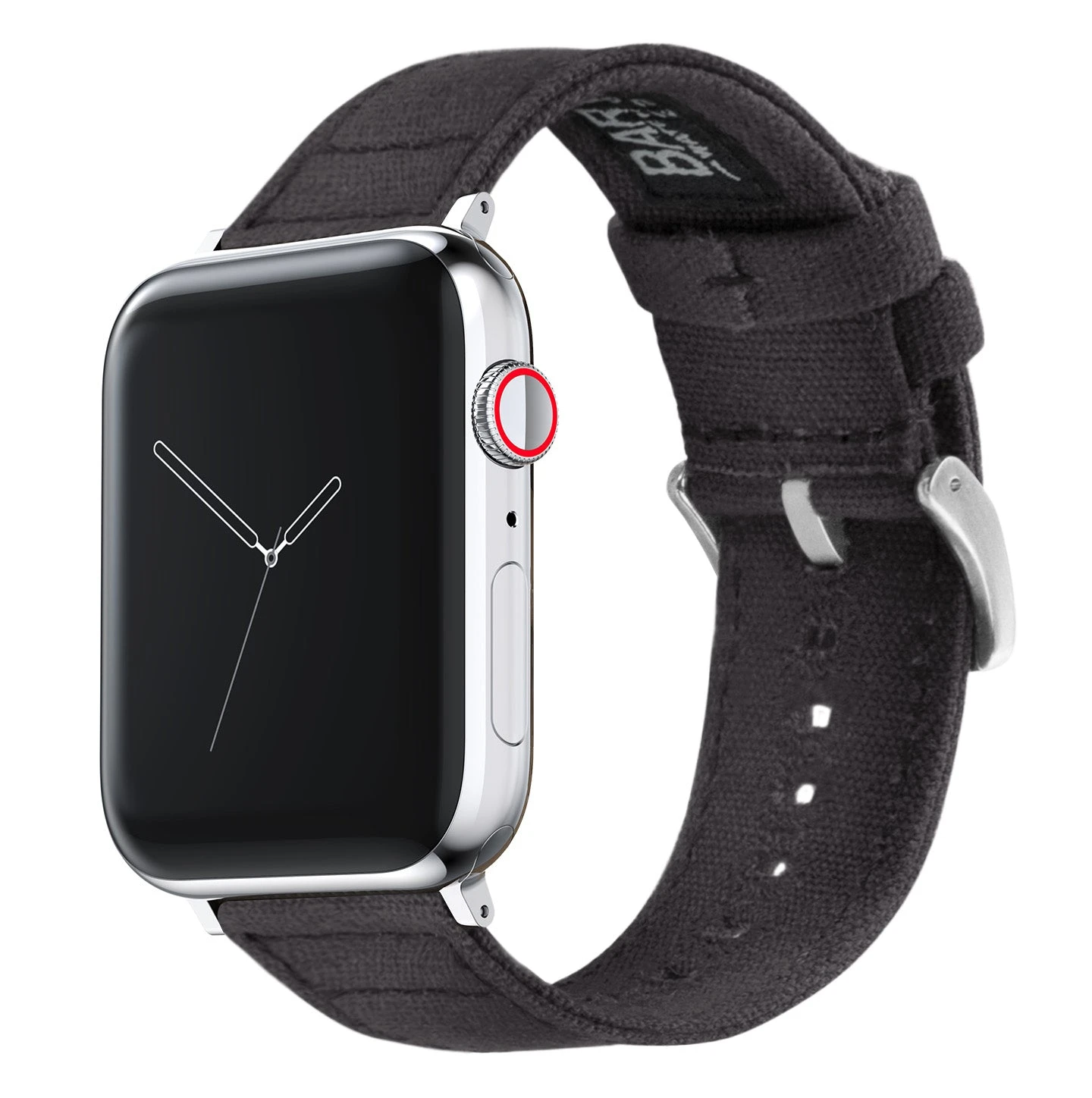 Barton Watch Bands Apple Watch | Smoke Grey Canvas 3 Barton Watch Bands Apple Watch | Smoke Grey Canvas