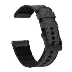 Barton Watch Bands Samsung Galaxy Watch4 | Cordura Fabric & Silicone Hybrid | Smoke Grey 9 Barton Watch Bands Samsung Galaxy Watch4 | Cordura Fabric & Silicone Hybrid | Smoke Grey -Barton Watch Bands Shop SmokeCorduraHybridMainLoop Black 9893d67c 3a3b 4ce4 9bf6 95a66fc0ef78