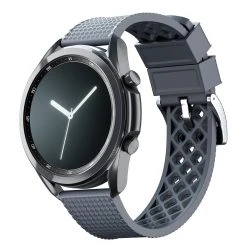 Barton Watch Bands Samsung Galaxy Watch3 | Tropical-Style 2.0 | Smoke Grey