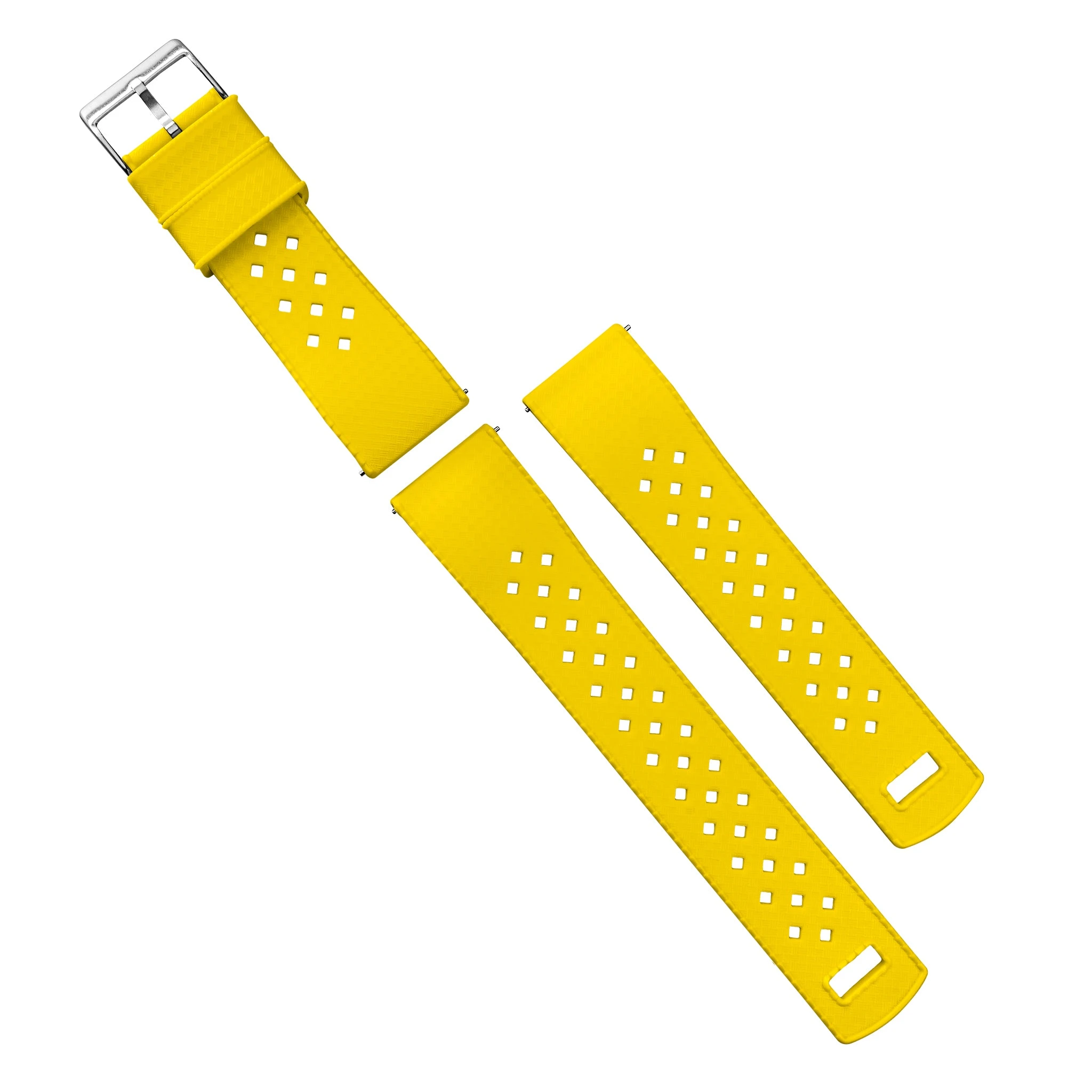 Barton Watch Bands Samsung Galaxy Watch4 | Tropical-Style 2.0 | Yellow 5 Barton Watch Bands Samsung Galaxy Watch4 | Tropical-Style 2.0 | Yellow - Image 3