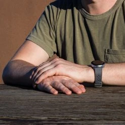 Barton Watch Bands Smoke Grey | Tropical-Style 2.0 -Barton Watch Bands Shop TROPIC SMOKE SS 1