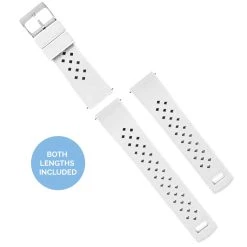 Barton Watch Bands Samsung Galaxy Watch4 | Tropical-Style 2.0 | White -Barton Watch Bands Shop WhiteTopView b390471b fe41 4355 a25f 301489597856