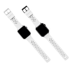 Barton Watch Bands Apple Watch | Tropical-Style 2.0 | White 15 Barton Watch Bands Apple Watch | Tropical-Style 2.0 | White -Barton Watch Bands Shop WhiteTropical StyleFlatLay AppleWatch5SS BlackCase