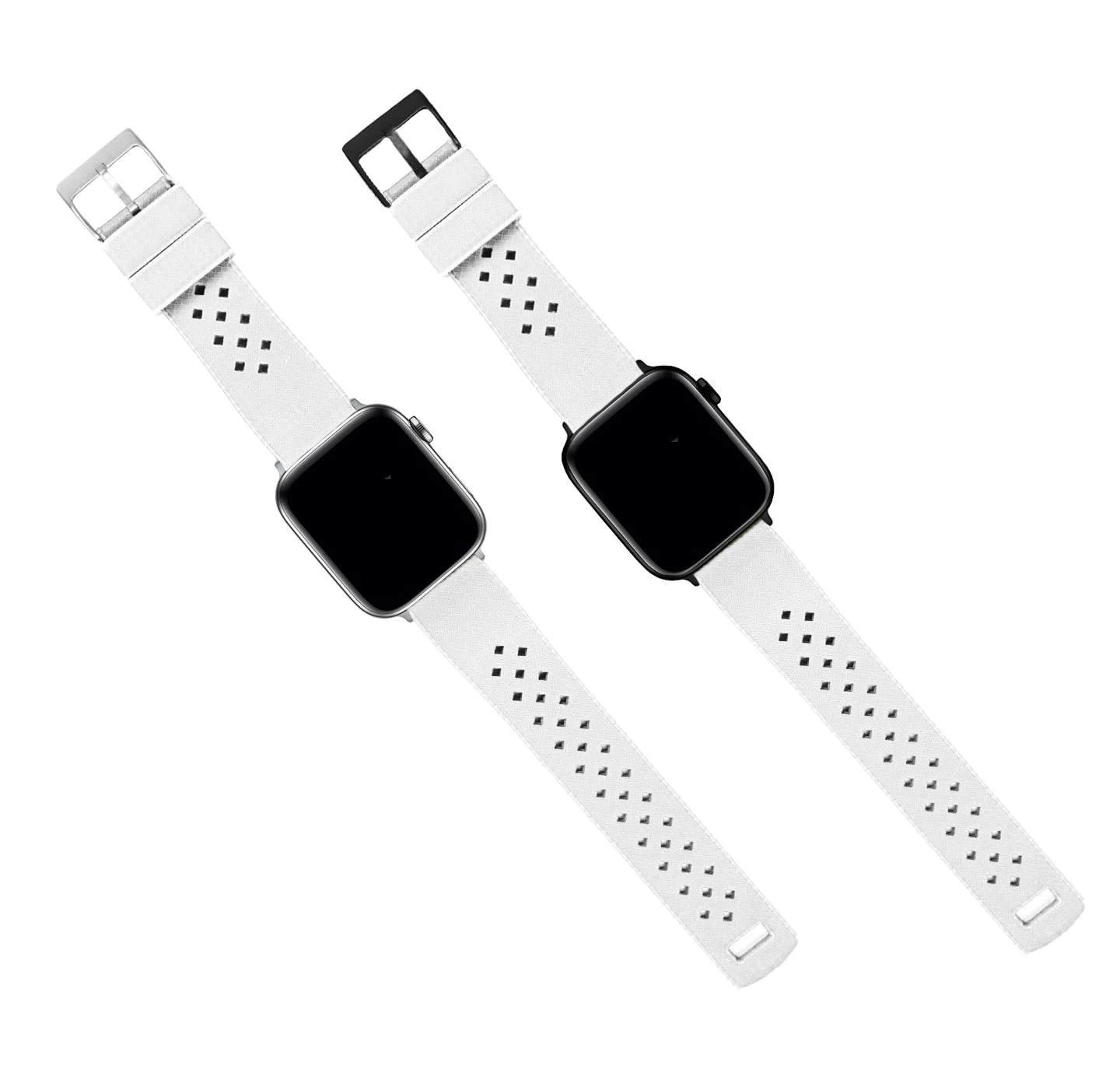 Barton Watch Bands Apple Watch | Tropical-Style 2.0 | White 5 Barton Watch Bands Apple Watch | Tropical-Style 2.0 | White - Image 3