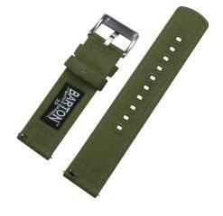 Barton Watch Bands Amazfit Bip | Army Green Canvas -Barton Watch Bands Shop amazfit bip army green canvas amazfit bip barton watch bands 237843