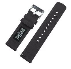 Barton Watch Bands Amazfit Bip | Smoke Grey Canvas -Barton Watch Bands Shop amazfit bip smoke grey canvas amazfit bip barton watch bands 194323